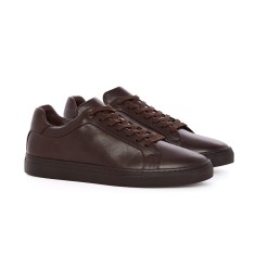 Sneakers barbati maro din piele PA25