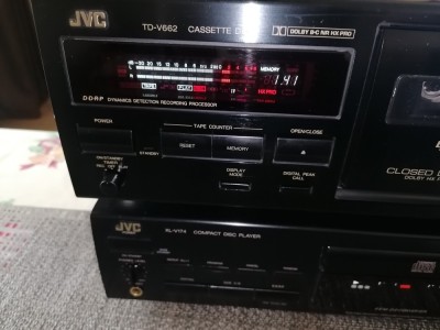 Deck jvc tdv 662 bk foto