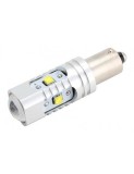 Led auto H6W / BAX9S Canbus 30W 12-24V Leduri CREE, Xenon Bright