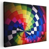 Tablou balon cu aer cald detaliu Tablou canvas pe panza CU RAMA 70x100 cm