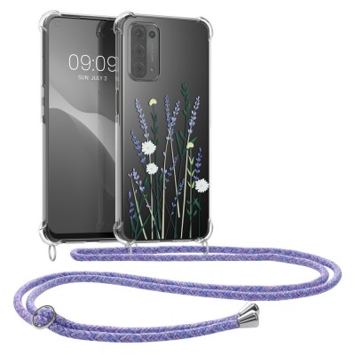Bumper kwmobile pentru OPPO A74 5G/A54 5G, Silicon, Multicolor/Transparent, 59059.03 foto