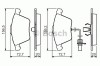 Set placute frana,frana disc AUDI A6 (4B2, C5) (1997 - 2005) BOSCH 0 986 494 283
