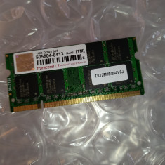 Memorie laptop DDR2 1Gb 667Mhz Transcend