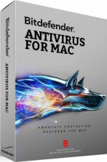 Antivirus BitDefender for MAC 3 useri 2 ani foto