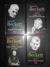 Samuel Beckett - Opere 4 volume (2010-2012, editie cartonata, seria completa) foto