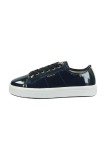 Gant sneakers din piele Avino culoarea albastru marin, 30531829.G69