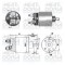 MEAT &amp; DORIA 46274 Solenoid, electromotor
