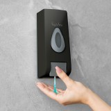 Dozator manual de sapun lichid Vog und Arths - 350 ml, de perete - negru Best CarHome