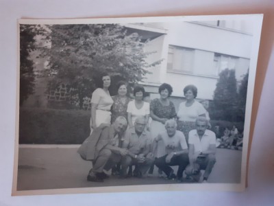Fotografie dimensiune CP cu grup din Constanța &amp;icirc;n 1980 foto