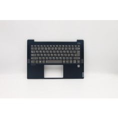 Carcasa superioara cu tastatura palmrest Laptop, Lenovo, IdeaPad S540-14IML Type 81NF, 5CB0S17290, AM2GE000B40, FA2GE000J00, albastra, iluminata, layo