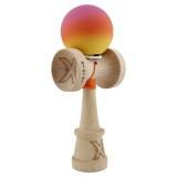 Kendama X Originala, Ata 62/65 cm Gradient Roz/Rosu/Galben