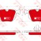 Set placute frana,frana disc BMW X5 (E70) (2007 - 2013) TRW GDB1730DTE