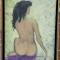 Tablou pictura ulei - Nud II