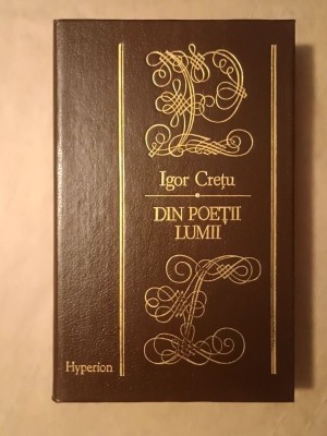 Igor Crețu (ed.) - Din poeții lumii (1992) foto