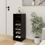 VidaXL Pantofar, negru, 31,5x35x90 cm, PAL