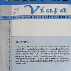 TEOLOGIE SI VIATA. REVISTA DE GANDIRE SI SPIRITUALITATE CRESTINA NR.1-6, IANUARIE-IUNIE 1996-MITROPOLIA MOLDOVEI