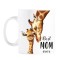 Cana alba personalizata Best mom ever, INOVATIX&reg;. 330ml