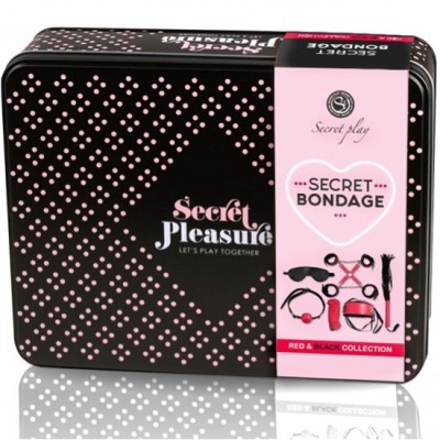 SECRETPLAY - BDSM SET 6 PCS RED COLLECTION foto