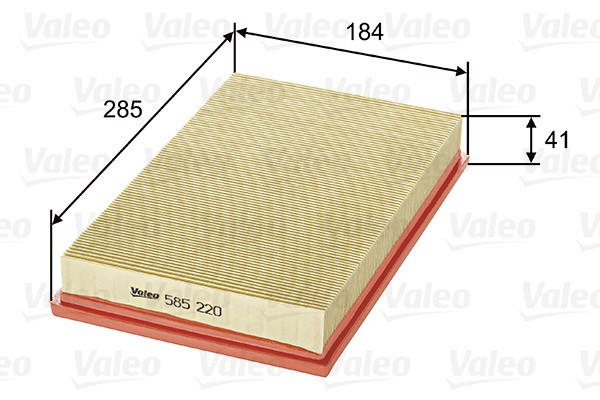 VALEO 585220 Filtru aer