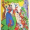 Carte veche de colorat - Snow Withe and The Seven Dwarfs - Alba ca zapada