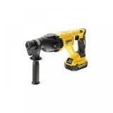 Ciocan rotopercutor SDS-plus, cu 3 moduri de lucru, 1 x 4Ah, 18V, tip DCH133M1-QW Brushless, DeWalt