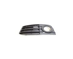 Grila bara fata Audi A4-S4 (B8), 11.2007-10.2011, Stanga, 133727-3 cu locas pentru proiectoare, NEGRU