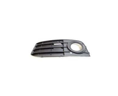 Grila bara fata Audi A4-S4 (B8), 11.2007-10.2011, Stanga, 133727-3 cu locas pentru proiectoare, NEGRU