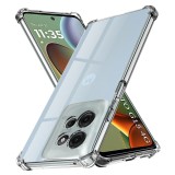 Husa Motorola Moto G15 Asteroid GSM Shockproof Clear Silicone, transparenta