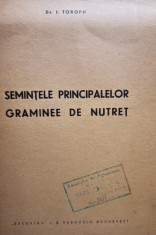 I. Toropu - Semintele principalelor graminee de nutret foto