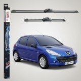 Cumpara ieftin Ștergătoare Parbriz Peugeot 206+ (T3E) 2009-2013 | Set Față 650+400mm Aerotwin AR653S | Bosch