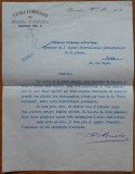Scrisoare semnata de R. Monske, dela Vatra Luminoasa a Reginei Elisabeta