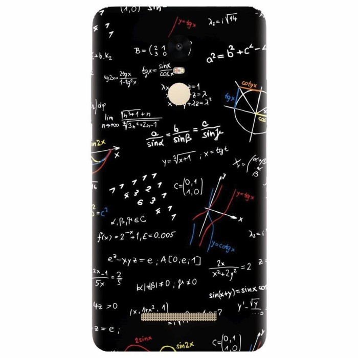Husa silicon pentru Xiaomi Remdi Note 3, Math
