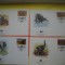 HOPCT PLIC FDC S NR 322 SET 4 FDC -FAUNA- ELEFANTI 1983 UGANDA -NECIRCULAT