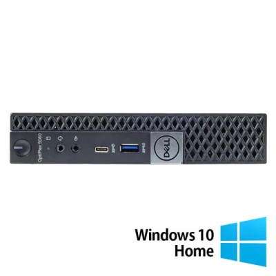 Calculator Refurbished DELL OptiPlex 5060 Mini PC, Intel Core i5-8500T 2.10-3.50GHz, 8GB DDR4, 256GB SSD + Windows 10 Home foto