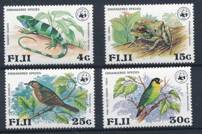 FIJI 1979 WWF FAUNA PROTEJATA