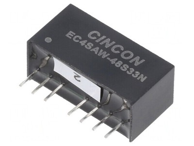 Convertor DC/DC 5/6W 18-75V la 3.3V 1200mA foto