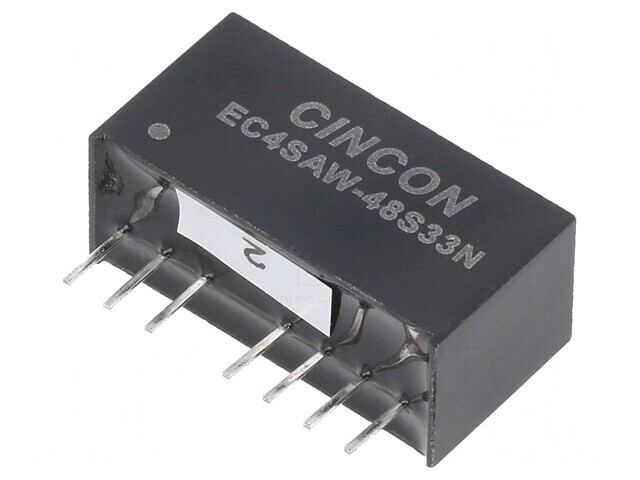Convertor DC/DC 5/6W 18-75V la 3.3V 1200mA