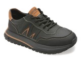 Cumpara ieftin Pantofi sport GRYXX negri, 80029, din piele naturala