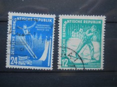 1952 SERIE GERMANIA DDR foto