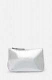 Rains portfard Cosmetic Bag W3 culoarea argintiu, 15600-51