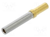 Pin mamă CONEC aliaj cupru aurit crimpat 7,5A 28-24AWG pe cablu