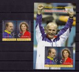 RO 2014 ,LP 2029 + a ,&quot;Mesageri ai sportului romanesc &quot;,serie+colita 594, MNH