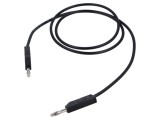 Cablu de măsurare Hirschmann T&amp;M MLN 100/2,5 1m 60V DC 30V AC 32A negru