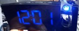 Ceas de birou cu radio ,proiector, USB, alarma, ecran curbat - Mpow (HM353A)