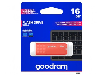 Pendrive USB 3.0 16GB Portocaliu foto