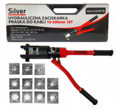 Presa Cleste hidraulic 18T pentru sertizat cabluri 10-300mm (S10775) foto