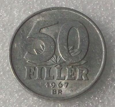 Ungaria 50 filler 1967 ** foto