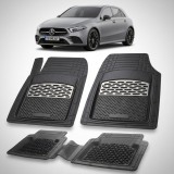Cumpara ieftin Covorase Cauciuc Tip Tavita Silver | Compatibile Mercedes-Benz A-Class W177 2018+