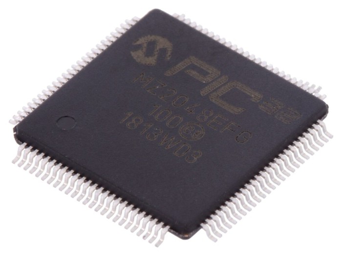 Microcontroler PIC32 32-bit, Ethernet, USB OTG