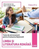 Teste antrenament Evaluarea Națională 2026 - Limba rom&acirc;nă, Clasa a VI-a. Autori: Tanc, Lumini. Paperback brosat.